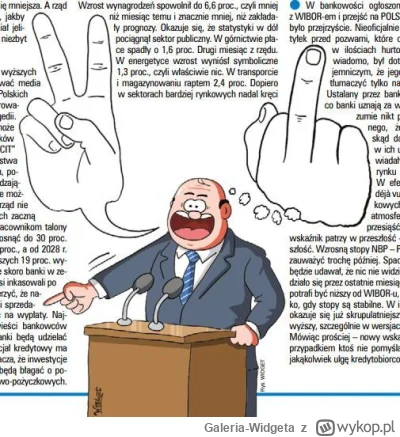 Galeria-Widgeta - Publikacja w Tygodniku NIE
Rys. Widget

#prasa #polityk #rysunek #i...