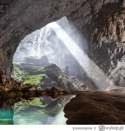 yousouyou - Jaskinia Ding Dong, Wietnam. Jest największą na świecie. Jest tak duża, ż...
