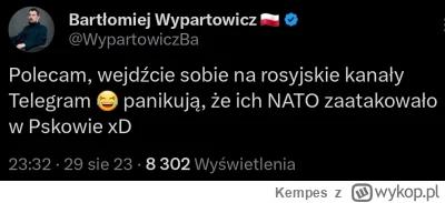 Kempes - #ukraina #rosja #wojna #heheszki 

Pewnie jeszcze siłami polskich jednostek ...