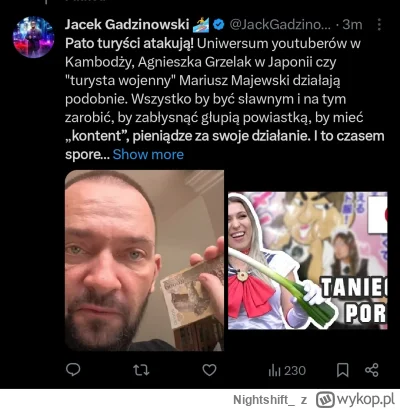 Nightshift_ - #raportzpanstwasrodka 
Jest grubo bo nawet nasz tagowy ulubieniec Gapci...