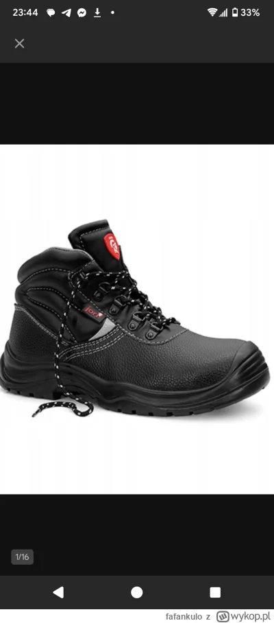 fafankulo - W tych buciorach to mógłbym chodzić po mieszkaniu takie wygodne. Gdybym m...