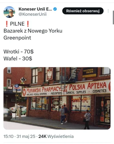 raul7788 - #wybory #polityka
XD
https://x.com/LeskiPiotr/status/1928827842281759074