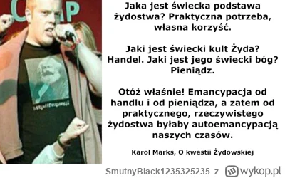 SmutnyBlack1235325235 - Szok #zandberg promuje antysemickiego pisarza
#4konserwy #neu...