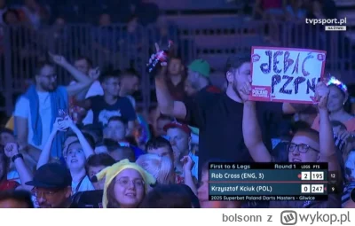 bolsonn - ( ͡° ʖ̯ ͡°) #mecz #dart #reprezentacja