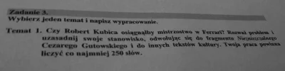 johnkashtan - Znajcie łaskę, ale więcej nie dam
#matura 

SPOILER