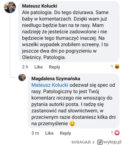 SUBAGAZI - @MiniKierownik 
Mateusz człowiek godny, sprawiedliwy i tak dalej