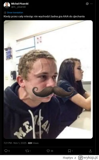 Huptys - #kiszak Już zaraz Wojna czy inny Ekran Myśli napiszę, że Kiszak żyje rent fr...