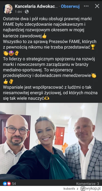 kubanfs - Nie ważne żeby wygrać ważne żeby ciągać Druida po rozprawach 
#famemma