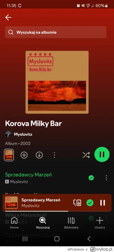 xPrzemoo - A CO TU SIE POJAWIŁO NA SPOTIFY

#muzyka #myslovitz #polskamuzyka #spotify