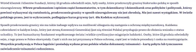 Piks0n - Czyli wychodzi na to, że przekroczyli nielegalnie, ale już jak byli w Polsce...