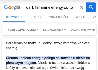 G4NzU - >dark feminine energy

@WielkiNos: >Ciemna kobieca energia pole
znaczy egoizm