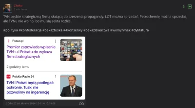 UsmiechnietaPolska - Naczelny konfiarz @L3stko się spłakał, że Obajtek nie zostanie p...