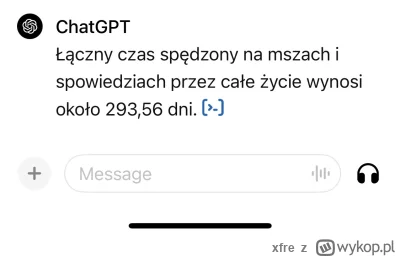 xfre - #bekazpisu #bekazkatoli #chatgpt 
Zgadzam się z tym 300 dni na klepanie. ????