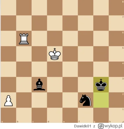 Dawidk01 - Fajne zadanie #szachy #lichess https://lichess.org/training/YXTOc