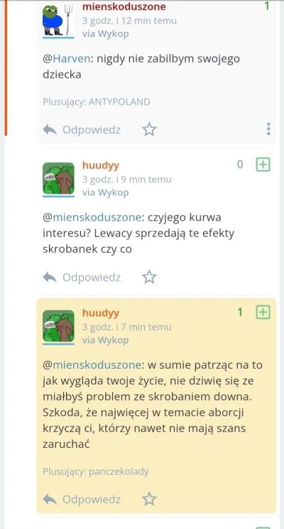 m.....e - huop napisal se ze za zadne skarby by swojego dziecka nie zamordowal nawet ...