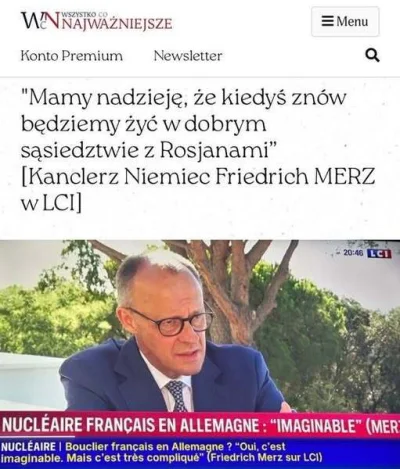 4x80 - >No to musi pogadać z największym sojuszkiem rosji - Węgrami

@tutjeszyn: Kanc...
