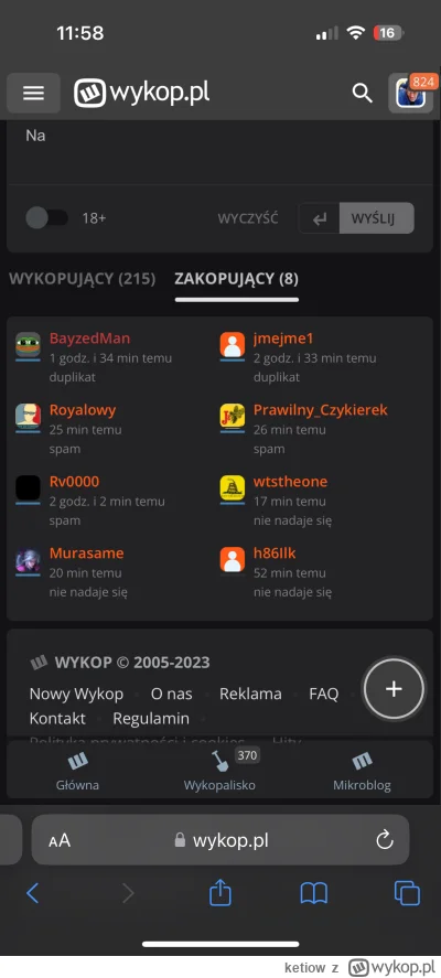 ketiow - Na wykopie aby cos zakopac to wystarczy wrzucic, ze to duplikat? XD