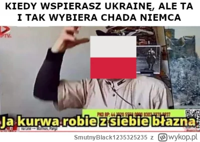 SmutnyBlack1235325235 - #ukraina #wojna #polska #4konserwy #heheszki #humorobrazkowy