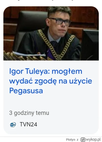 Plotyn - Najbardziej POwski sędzia, obrońca praworządności, pozwalał na podsłuchiwani...