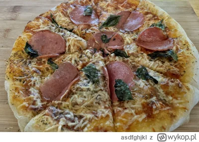 asdfghjkl - Pizzunia dla jego. #gotujzwykopem #jedzzwykopem