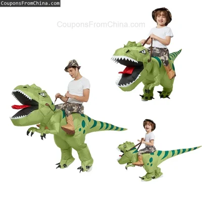 n____S - ❗ Funny Kids Inflatable Riding Green Dinosaur Cosplay
〽️ Cena: 24.53 USD (do...