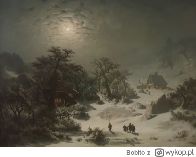 Bobito - #obrazy #sztuka #malarstwo #art

Zimowa noc , Adolf Kosárek, 1857