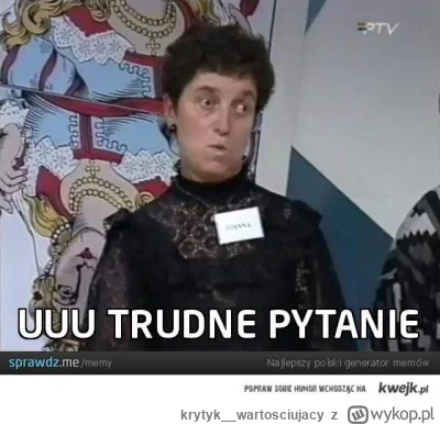 krytyk__wartosciujacy - @WezelGordyjski: