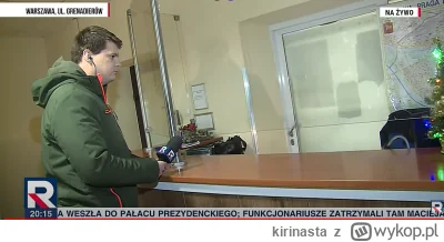 kirinasta - Dzielny dziennikarz śledczy tv republika właśnie rozmawia z niewidzialnym...