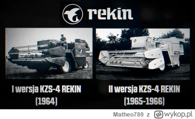 Matheo780 - Porównanie kombajnów Rekin - wersja pierwsza vs wersja druga. 

KZS-4 Rek...