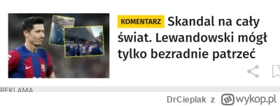 DrCieplak - #lewandowska #p0lka #lewandowski 
A co to za skandal? xD