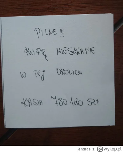 jendras - Gdzie numer pani Kasi powinien wylądować? To już trzeci taki sam kserowany ...