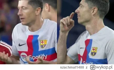 szachmat1488 - Lewandowski pewnie próbował wymusić na Flicku gre w 1 składzie  to mu ...