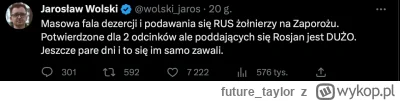 future_taylor - i jak tam masowe poddania? ile tysiecy sie ostatecznie poddało i zdez...