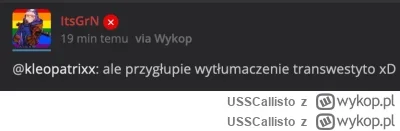 USSCallisto - @NoJakNieJakTak: przecież to wy jesteście tu największymi transfobami. ...