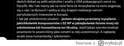 Thorrand - #ukraina #wojna #polityka

Właśnie takie rozumowanie doprowadziło do braku...
