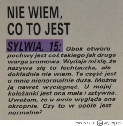 xaviivax - @marcinhakiel: O tak, odpowiadało na najistotniejsze pytania, które wówcza...