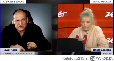 Kutafonix215 - xDD Kukiz tak bardzo się splul u Lubeckiej o to referendum dla debili,...