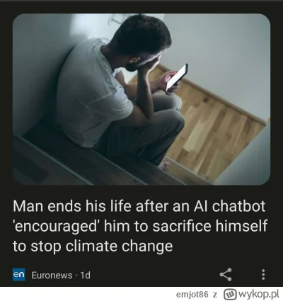 emjot86 - #ai xD ale w sumie smutne
#skynet #heheszki