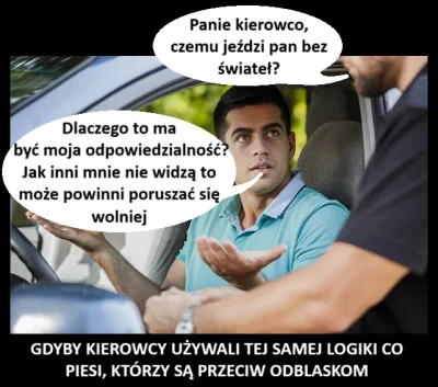 hermie-crab - !#memy #heheszki #humorobrazkowy #odblaski #kierowcy #bezpieczenstwo