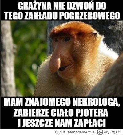 Lupus_Management - #konkursnanajbardziejgownianymemznosaczem