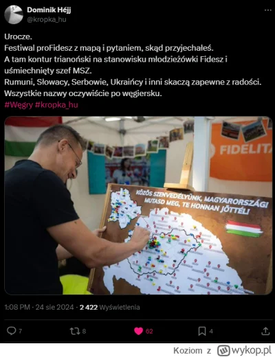 Koziom - Ci to się chyba chcą kłócić ze wszystkimi, nawet z prorosyjską Słowacją i Se...