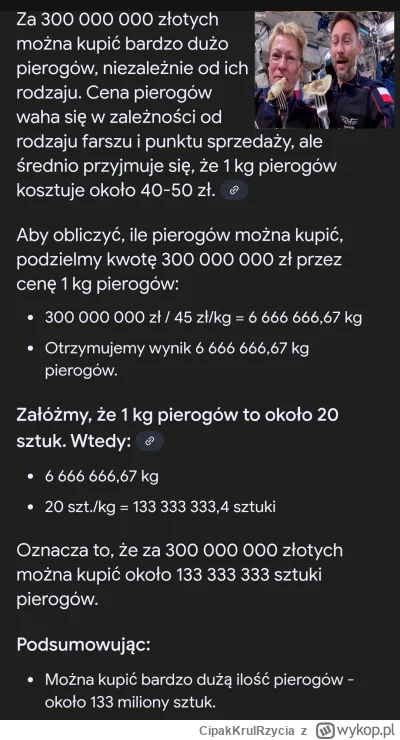 CipakKrulRzycia - @smutnykojot: @o_0  zawoła jak zwróci się za reklamę pierogów