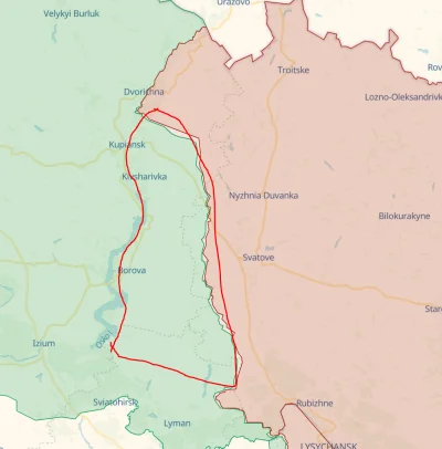 Szinako - >W obwodzie kupiańskim rosyjskie siły powietrzne w ostatnich dniach atakowa...