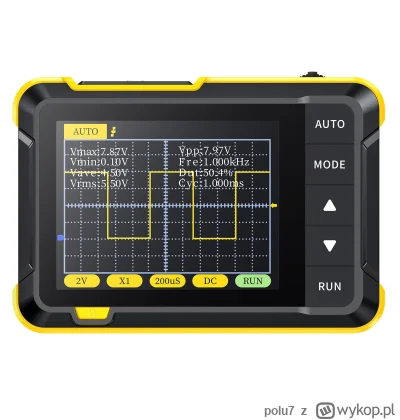 polu7 - FNIRSI DSO152 Mini Handheld Oscilloscope 2.5MSa/s 200KHz w cenie 24.99$ (108....