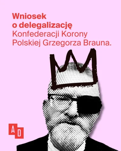 CrazyZdzich - Podpisz wniosek o delegalizację Konfederacji Polskiej Grzegorza Brauna ...