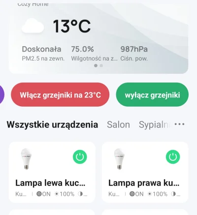 Kultafon - Da się sparować dwie lampy? I sterować z aplikacji czy przycisku?
Tak jak ...