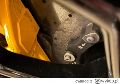 cwlmod - Wieśtuning - zacisk/klocek nie obejmuje całej szerokości tarczy. Jakiś tuner...