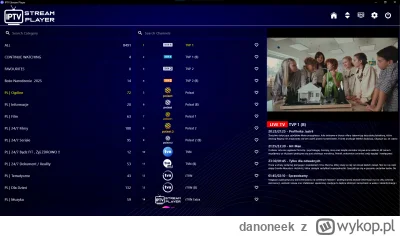 danoneek - @GameBi: Raczej ciężko, ale luknij IPTV Stream Player, tu masz zrzut ekran...
