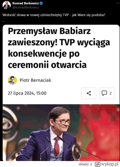 d4wid - Mi? 
Nie narzekam( ͡° ͜ʖ ͡°)

#neuropa #polityka #bekazprawakow #bekazprzegry...