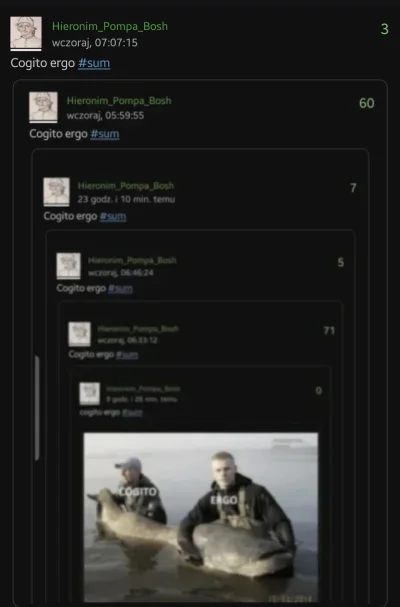 HieronimPompaBosh - Cogito ergo #sum